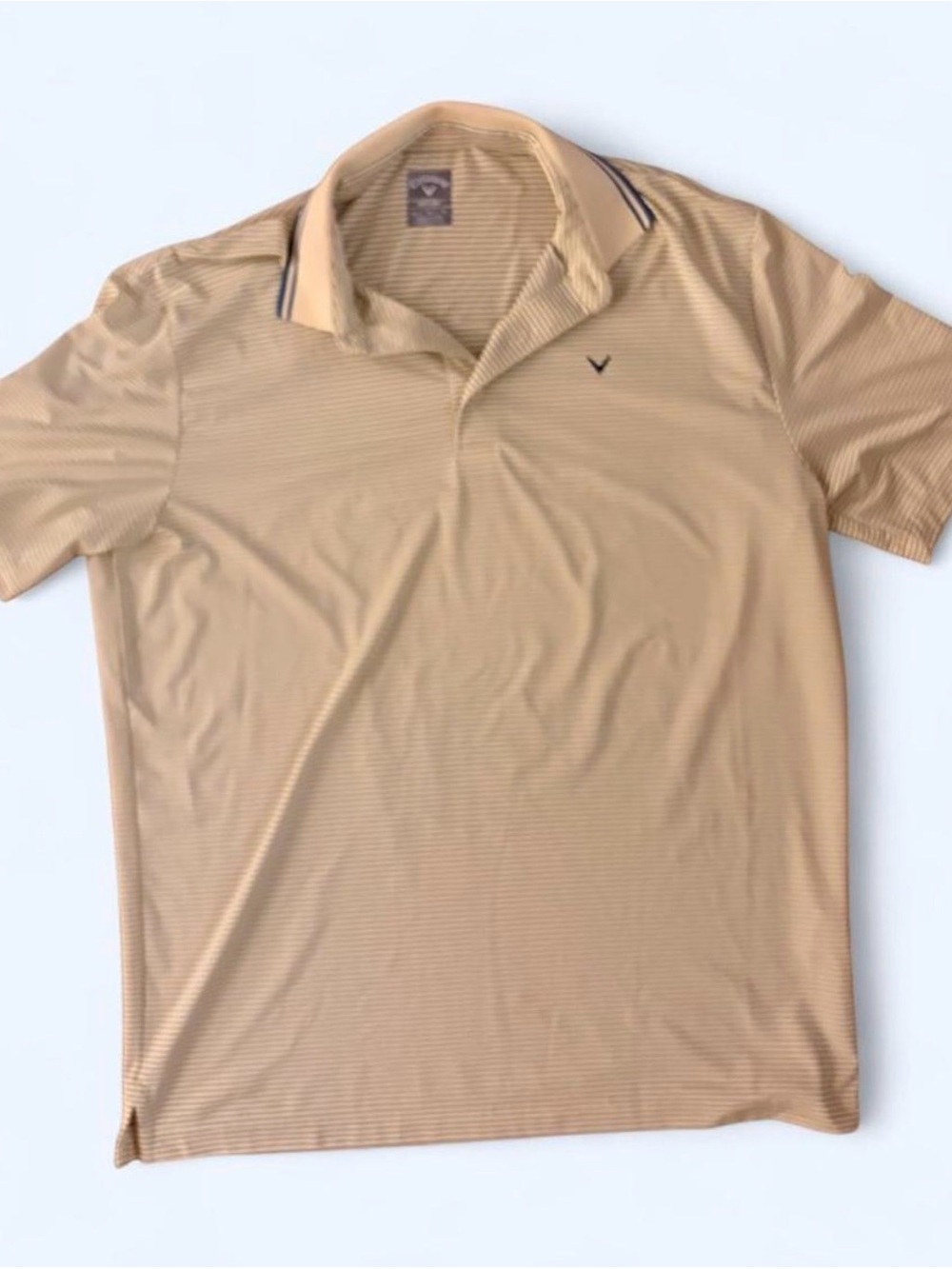 Callaway Yellow Golf Polo